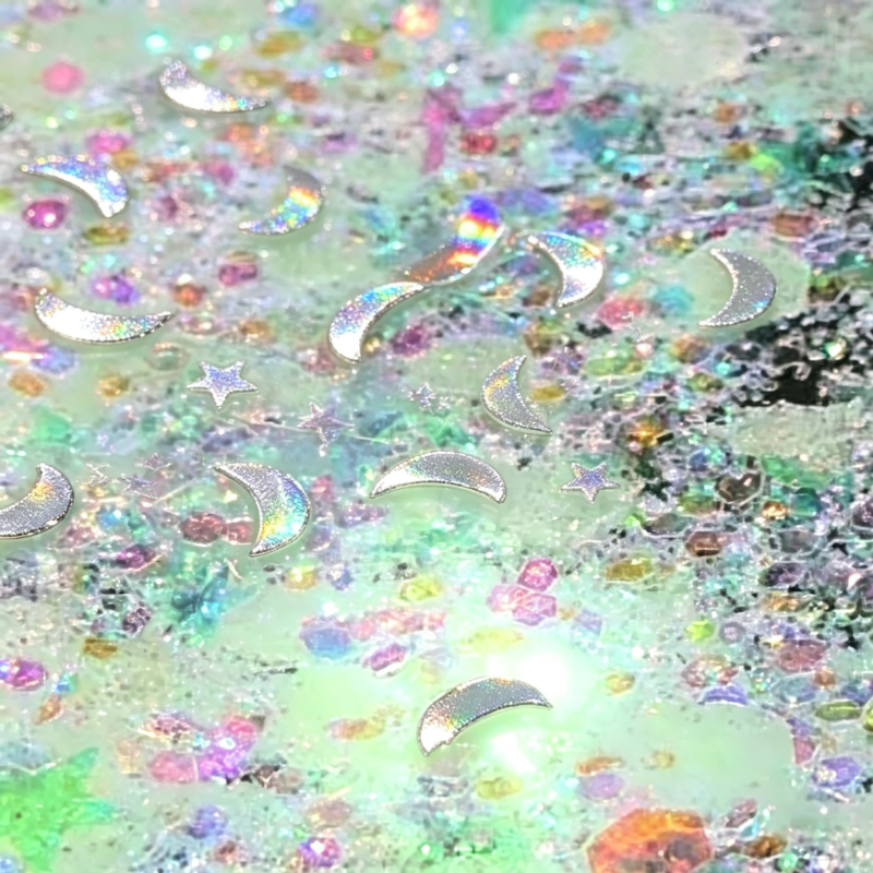 Glow In The Dark Multi Mix Glitter Mix - Image 4
