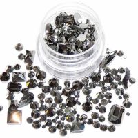 Hematite Crystal Rhinestones And Shapes