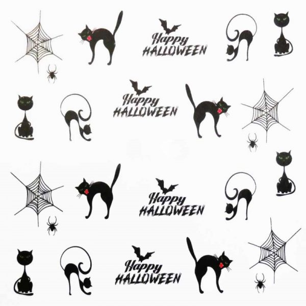 Halloween Water Decal A1110