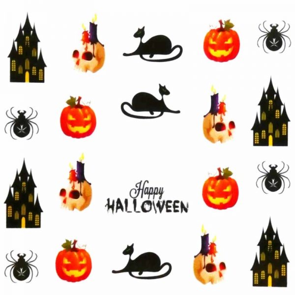 Halloween Water Decal A1112