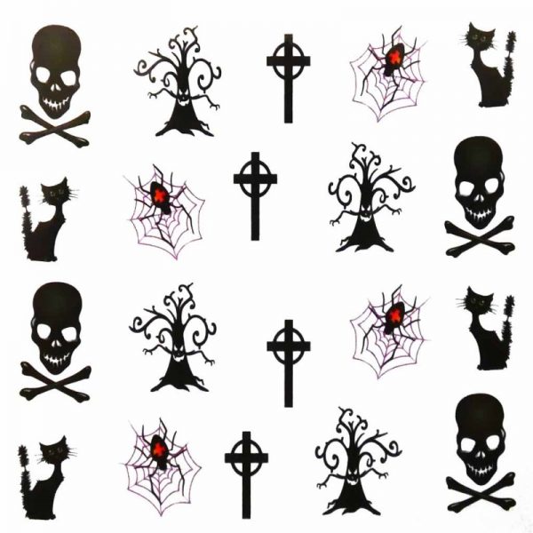 Halloween Water Decal A1118