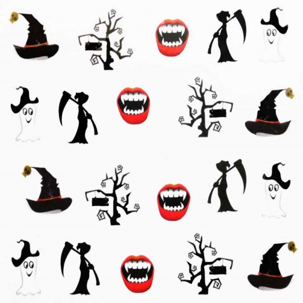 Halloween Water Decal A1120