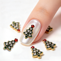 Christmas Tree Crystal Alloy