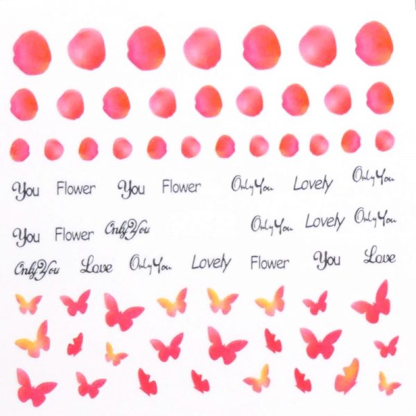 Valentine Water Decal 543