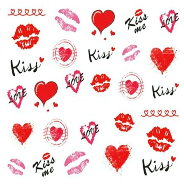 Valentine Water Decal 755