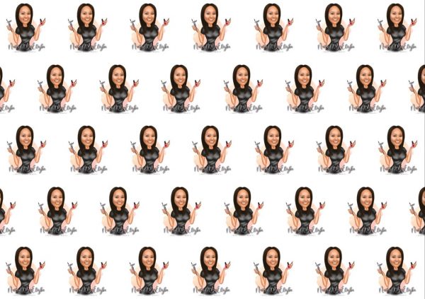 A Custom Made Double Sided A4 A3 & A5 Nail Display Photo Mat With Your Own Design Nail Art Photo Mats - Image 20
