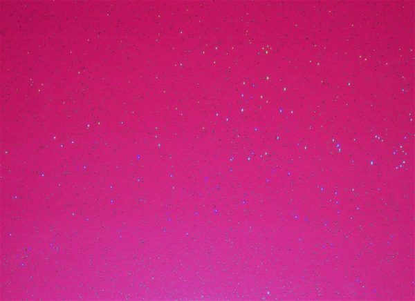 Hot Pink Holographic Glitter A4 Mat