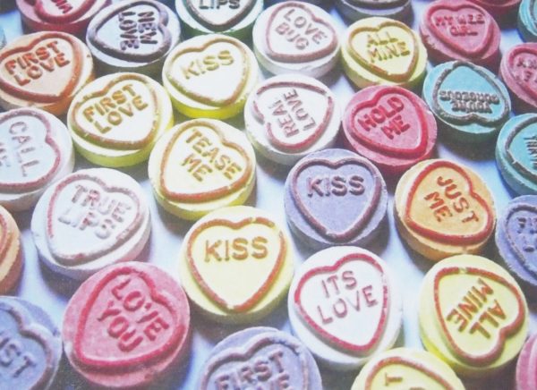 Love Hearts A4 Mat