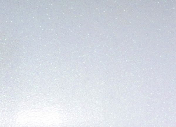 White Iridescent Glitter A4 Mat