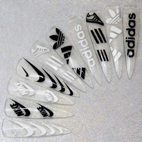 Adidas And Nike Vinyl Stickers