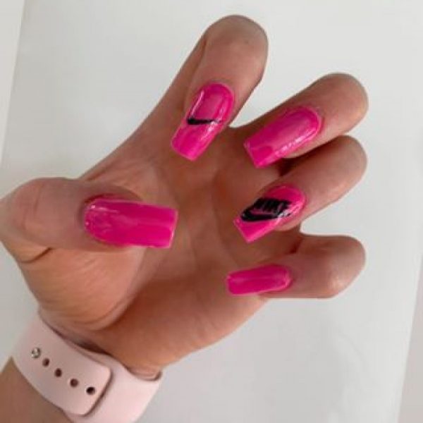 Sports Logo Nail Art Stickers 41 Stickers Per Sheet 7 Designs Styles 5 Colour Choices - Image 9
