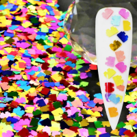 Lego Brick Glitter Shapes, Lego Sequin Shapes
