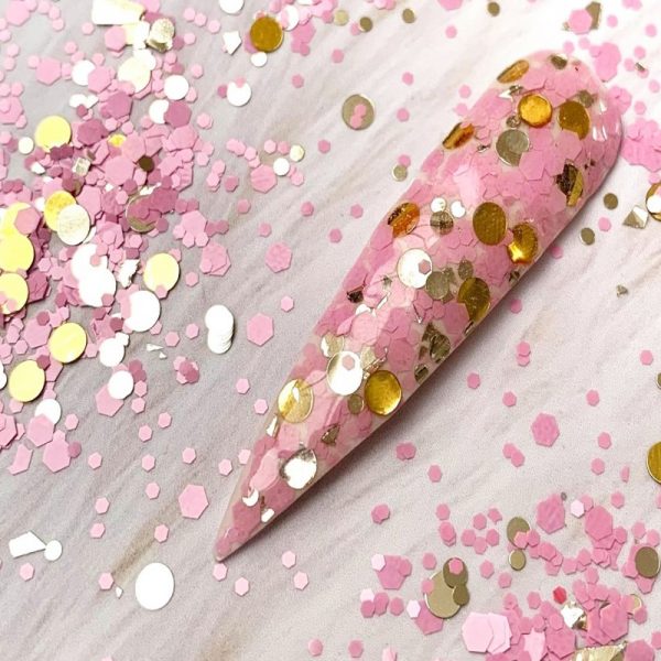 Alluring Pink Glitter Mix - Image 4