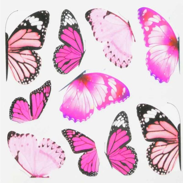 Butterfly Water Decal Design 984