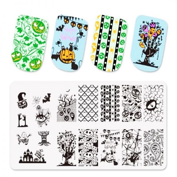 Halloween Stamping Plate Design 16