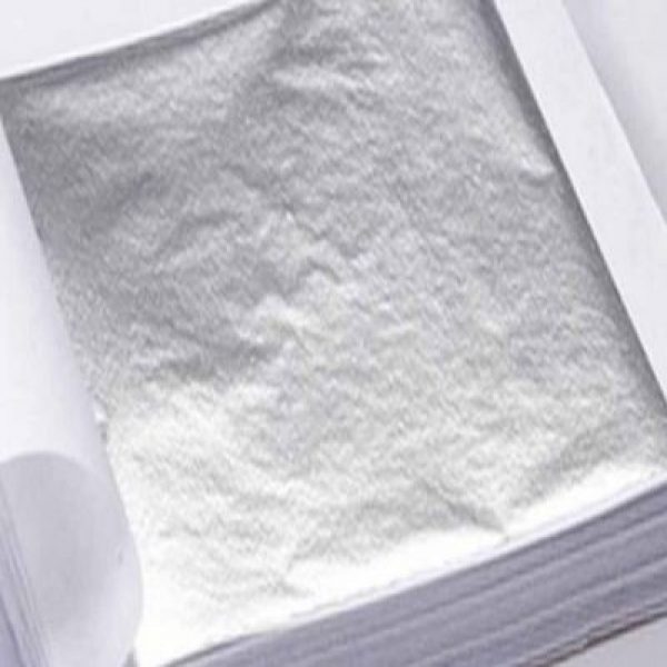 Silver Leaf Sheet x 1 - 7cm x 7cm - Image 5