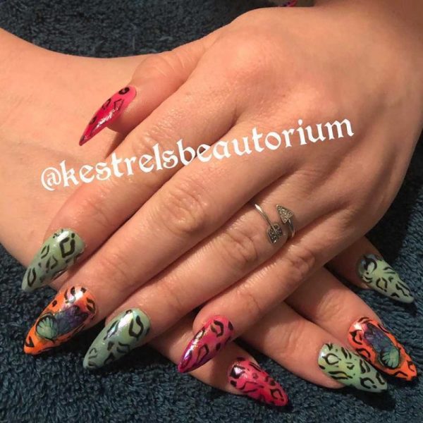 Butterfly Nail Art Water Decals Design 016 - Image 2
