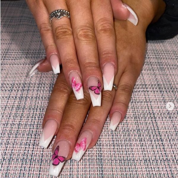 Butterfly Nail Arrt Water Decals Design 986 - Image 3