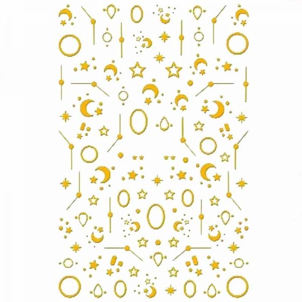 Celestial Gold Stickers