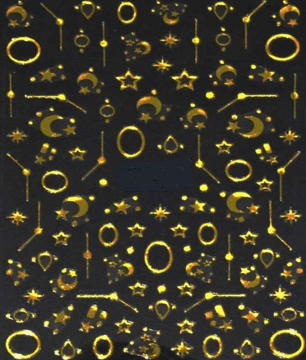 Celestrial Gold Sticker
