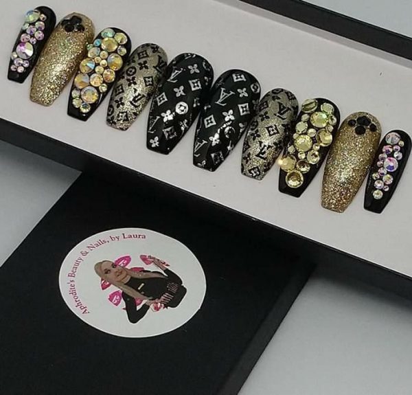 Designer Inspired Nail Transfer Foils 19 Design Choices - Image 21