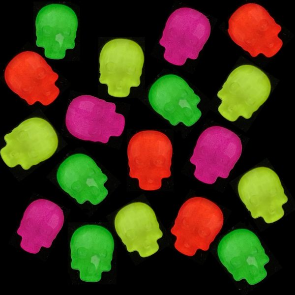 Luminous Rhinestone Skulls