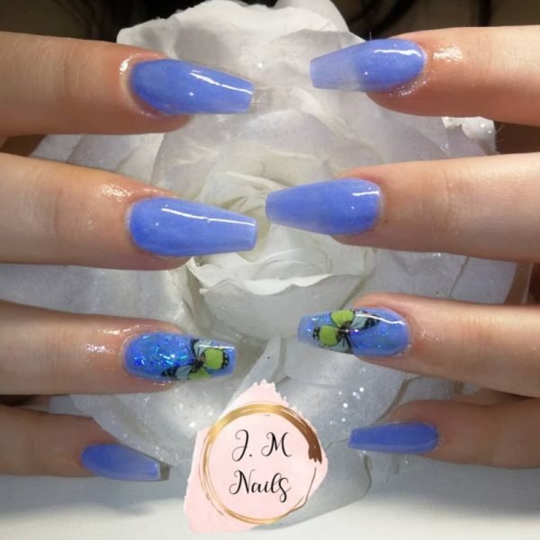 Butterfly Nail Art Water Decals Design 1006 - Image 2