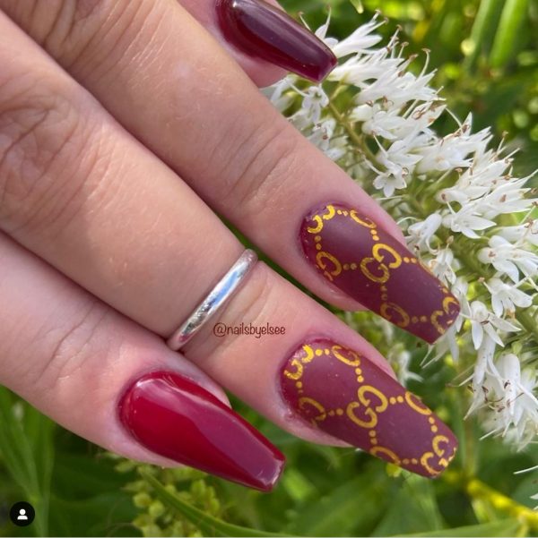 Designer Inspired Nail Transfer Foils 19 Design Choices - Image 20