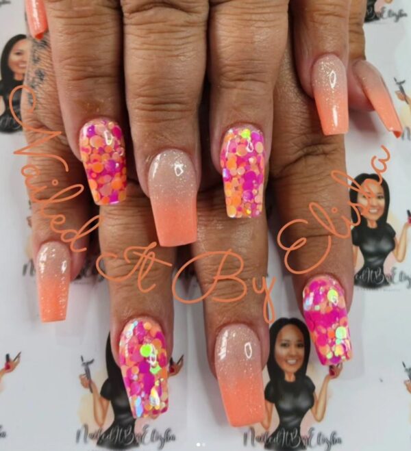 Typically Tropical Dot Glitter Mix - Image 2