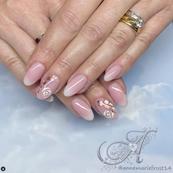 Chameleon Pink to Champagne Dot Glitter Mix - Image 4