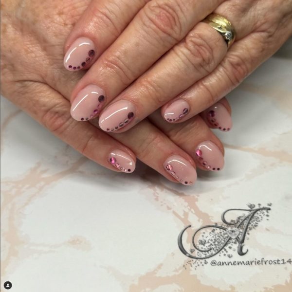 Chameleon Pink to Champagne Dot Glitter Mix - Image 2