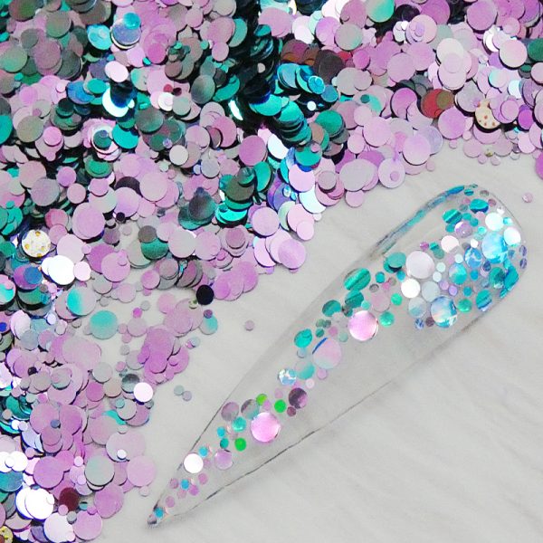 Chameleon Lilac to Aqua Dot Mix