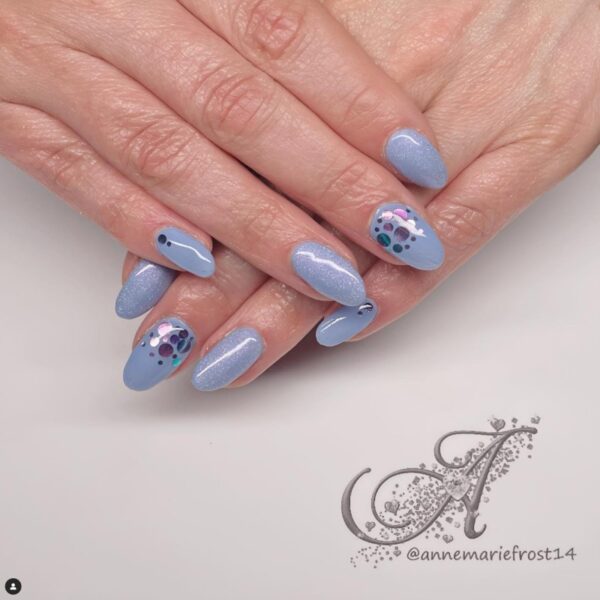Chameleon Lilac to Aqua Dot Glitter Mix - Image 2