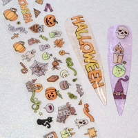 Halloween Nail Transfer Foil Design 3