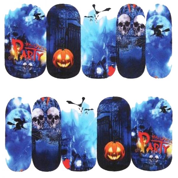 Halloween Water Decal Design 1085