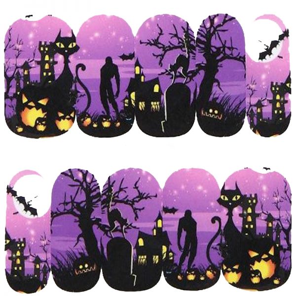 Halloween Water Decal Design 1087