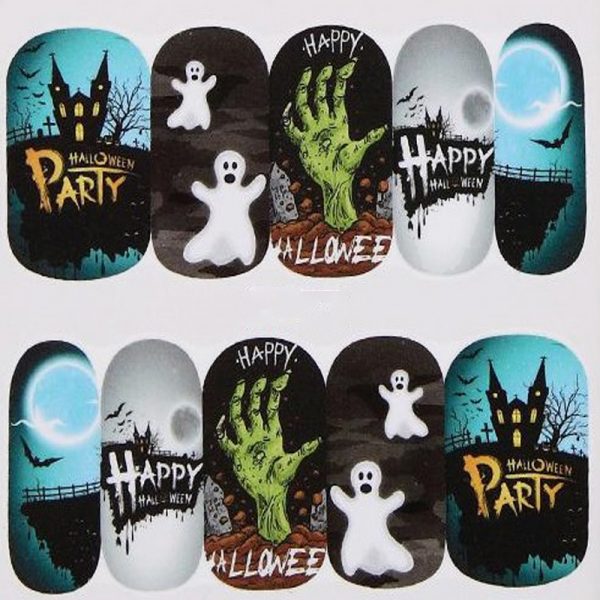 Halloween Water Decal Design 1091