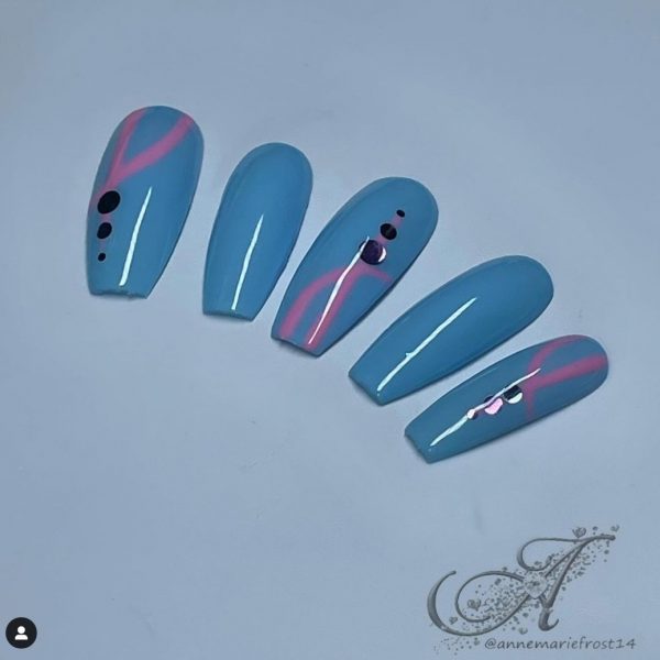 Chameleon Lilac to Aqua Dot Glitter Mix - Image 4