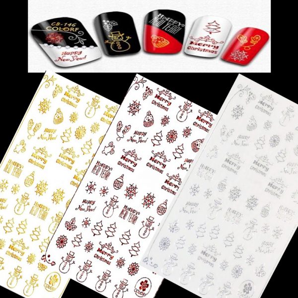 Christmas Nail Stickers Design 146