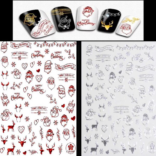 Christmas Nail Stickers Design 147