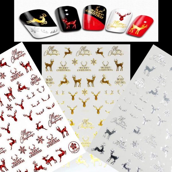 Christmas Nail Stickers Design 148