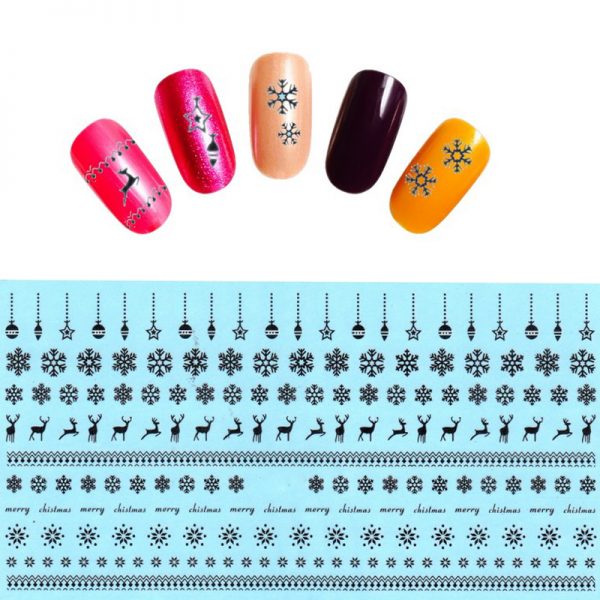 Christmas Water Decal Design 442