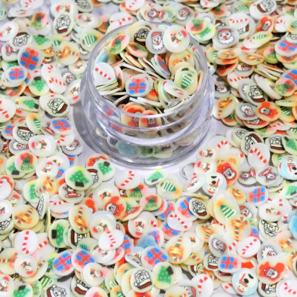 Fimo Christmas Slices