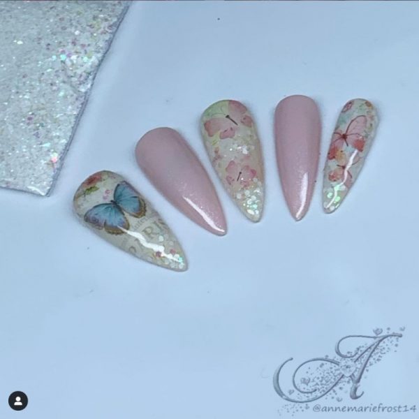 White Lace Glitter Mix - Image 6