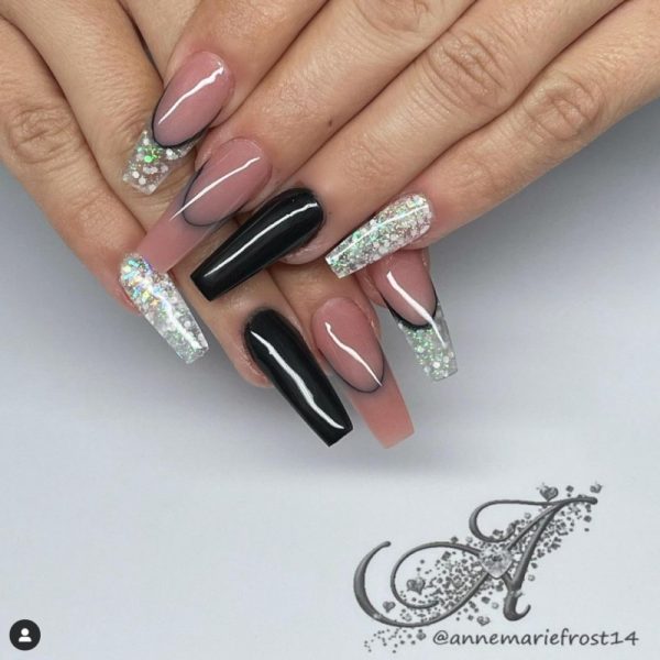 White Lace Glitter Mix - Image 4