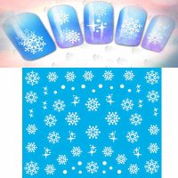 Snowflake Water Decal Design 265