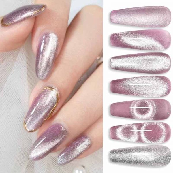 Cats Eye Gel Polish 15ml Silver