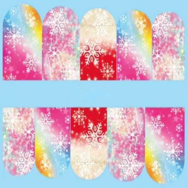 Christmas Snowflake Water Decal Design 213
