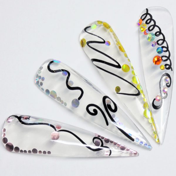 Squiggle Vinyl Stickers