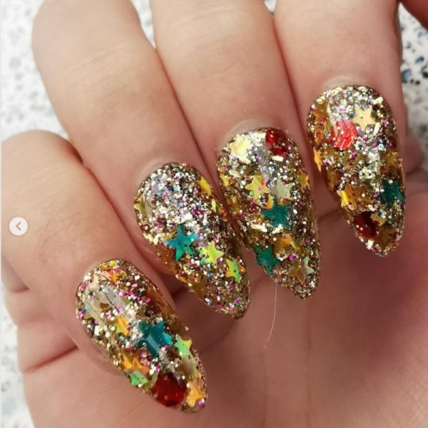 Ho Ho Ho Christmas Glitter Mix - Image 2